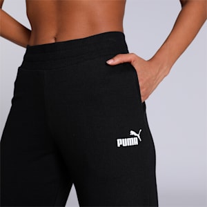 Women's Regular Fit Sweat Pants, Puma Black, extralarge-IND