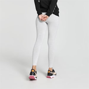 Logo Women's Leggings, Light Gray Heather, extralarge-IND