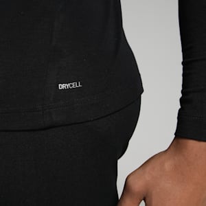 Men's Long Sleeve Thermal T-Shirt with DryCELL Technology, Puma Black, extralarge-IND