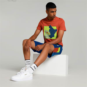PUMA x one8 Graphic Men's T-shirt, Apple Cider, extralarge-IND