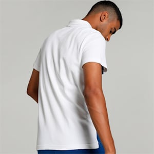 PUMA x one8 Men's Stylized Slim Fit Polo, PUMA White, extralarge-IND
