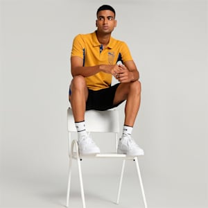 PUMA x one8 Stylized Men's Polo, Amber, extralarge-IND