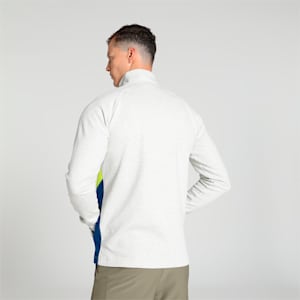 PUMA x one8 Men's Elevated Jacket, PUMA White Heather, extralarge-IND