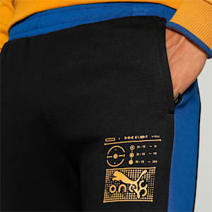 PUMA x one8 Men's Elevated Slim Fit Pants, PUMA Black, extralarge-IND