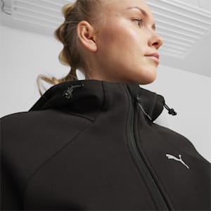 EVOSTRIPE Women's Full-Zip Hoodie, Cheap Jmksport Jordan Outlet Black, extralarge