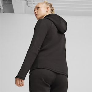 EVOSTRIPE Women's Full-Zip Hoodie, Cheap Jmksport Jordan Outlet Black, extralarge