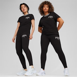 SQUAD Women's Leggings, PUMA Black, extralarge-IND