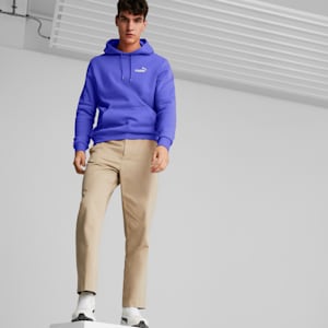 Essentials Logo Men's Hoodie, Lapis Lazuli, extralarge
