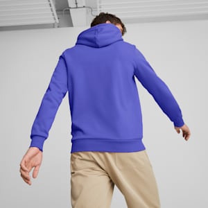 Essentials Logo Men's Hoodie, Lapis Lazuli, extralarge