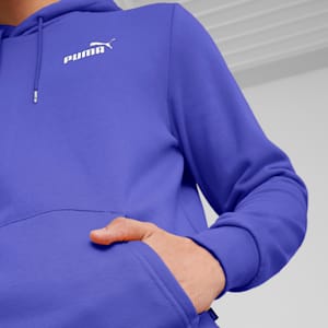 Essentials Logo Men's Hoodie, Lapis Lazuli, extralarge