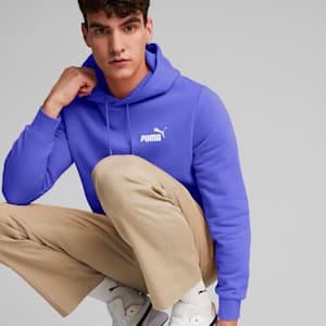 Essentials Logo Men's Hoodie, Lapis Lazuli, extralarge