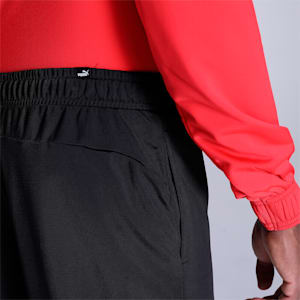 Poly Men's Regular Fit Track Suit, High Risk Red, extralarge-IND