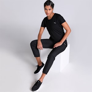 Active Woven Women's Pants, Puma Black, extralarge-IND