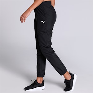 Active Woven Women's Pants, Puma Black, extralarge-IND