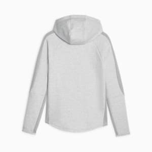 ウィメンズ EVOSTRIPE フーデッド ジャケット, Light Gray Heather, extralarge-JPN