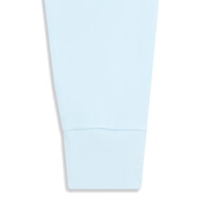 キッズ ガールズ ESS ロゴ クロップド フーディー 120-160cm, Icy Blue, extralarge-JPN