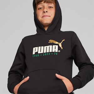 キッズ ボーイズ NO.1 ロゴ セレブレーション フーディー 120-160cm, PUMA Black, extralarge-JPN