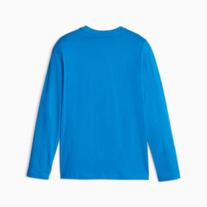 キッズ ボーイズ ACTIVE SPORTS Tシャツ 長袖 120-160cm, Racing Blue, extralarge-JPN