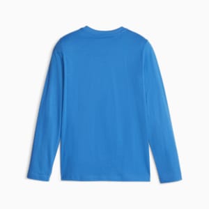 キッズ ボーイズ ACTIVE SPORTS 長袖 Tシャツ 120-160cm, Racing Blue, extralarge-JPN