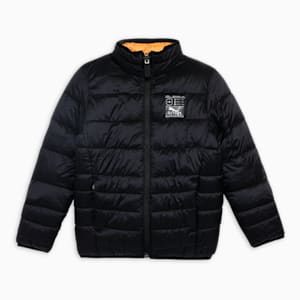 PUMA x one8 Boy's Padded Reversible Jacket, PUMA Black, extralarge-IND