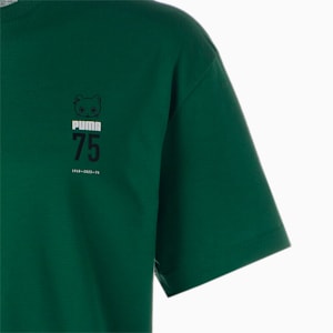 ユニセックス NEKO SAN 75周年記念モデル セレブレーション Tシャツ, Vine