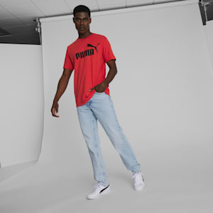 Essentials Men's Heather Tee, For All Time Red Heather