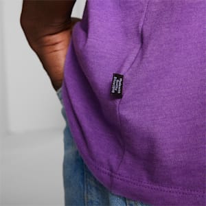 Essentials Men's Heather Tee, Royal Lilac Heather, extralarge