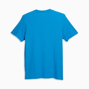 Essentials Men's Heather Tee, Bleu Azur Heather, extralarge