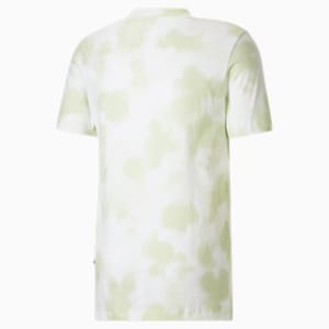 Cloud Tie Dye Men's Tee, Light Mint, extralarge