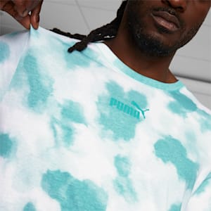 Cloud Tie Dye Men's Tee, Hero Blue, extralarge