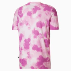 Cloud Tie Dye Men's Tee, Mauve Pop, extralarge