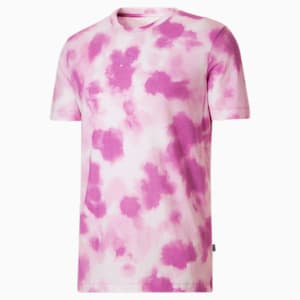 T-shirt Cloud Tie Dye Homme, Mauve Pop, extralarge