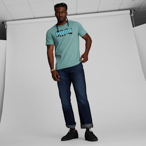 T-shirt PUMA Paint, homme, Adriatique, très grand
