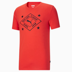 Camiseta PUMA NYC Diamond para hombre, Warm Earth