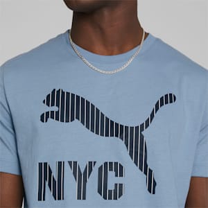 PUMA NYC Pinstripe Men's Tee , Filtered Ash