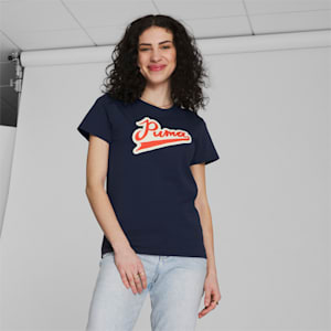 PUMA NYC PUMA Tailsweep Women's Tee , Parisian Night