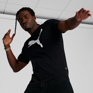 Playera para hombre Essentials Big Cat, PUMA Black, extralarge