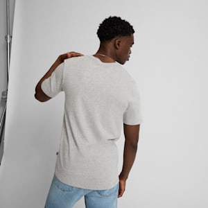 Playera para hombre Essentials Big Cat, Medium Gray Heather, extralarge