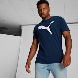 Playera para hombre Essentials Big Cat, PUMA Navy, extralarge