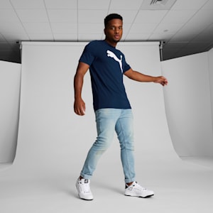 Playera para hombre Essentials Big Cat, PUMA Navy, extralarge