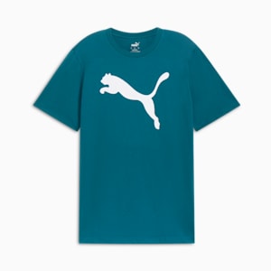 Essentials Big Cat Men's Tee, Cold Green, extralarge