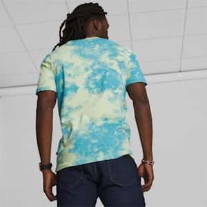 Camiseta Tie Dye Nostalgia para hombre, Light Mint