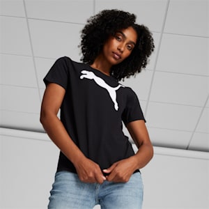 T-shirt Essentials Big Cat, femme, PUMA Black, extralarge