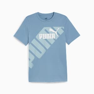 POWER Men's Graphic T-shirt, Zen Blue, extralarge-IND