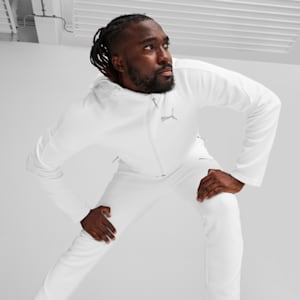 Chamarra con capucha para hombre EVOSTRIPE, PUMA White, extralarge