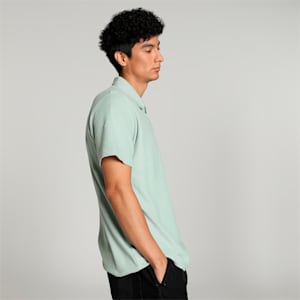 PUMA x one8 Men's Premium Polo, Green Fog, extralarge-IND