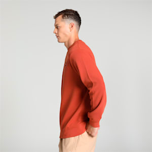 Classics Jacquard Men's Crew-Neck Sweatshirt, Apple Cider, extralarge-IND