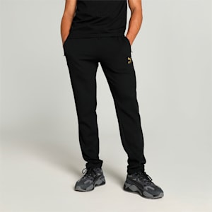 Classics Jacquard Men's Pants, PUMA Black--Cat, extralarge-IND