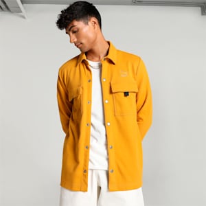Modern Utility Men's Jacket, Amber, extralarge-IND