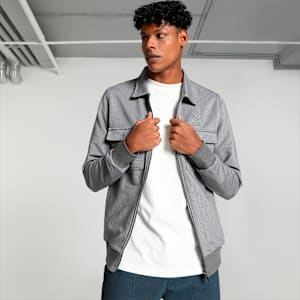 Classics Modern Indigo Men's Jacket, QUIET SHADE, extralarge-IND